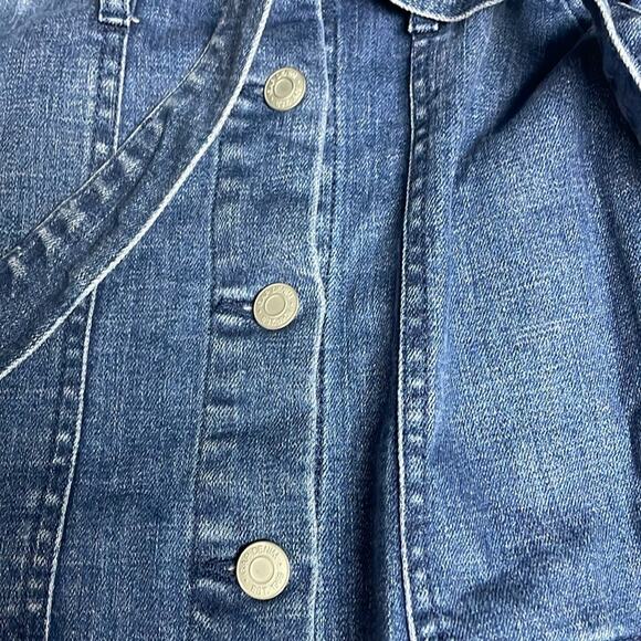 Gap Women’s Blue Denim Button Down Dress Size S - Picture 5 of 10